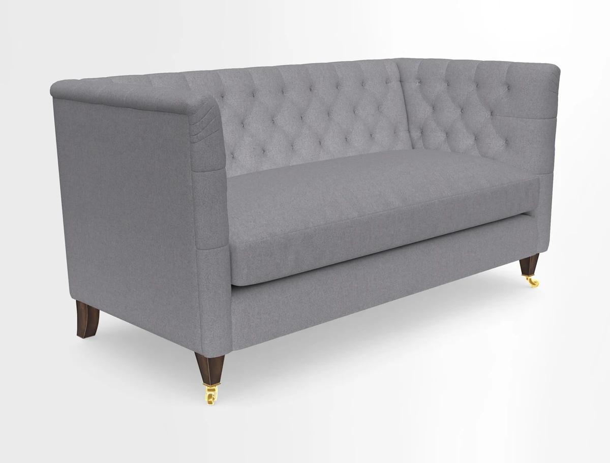 Holt Sofa in Cloth 22 Grand Teton Jade Seat in Cloth 22 Cedar Breaks Jade