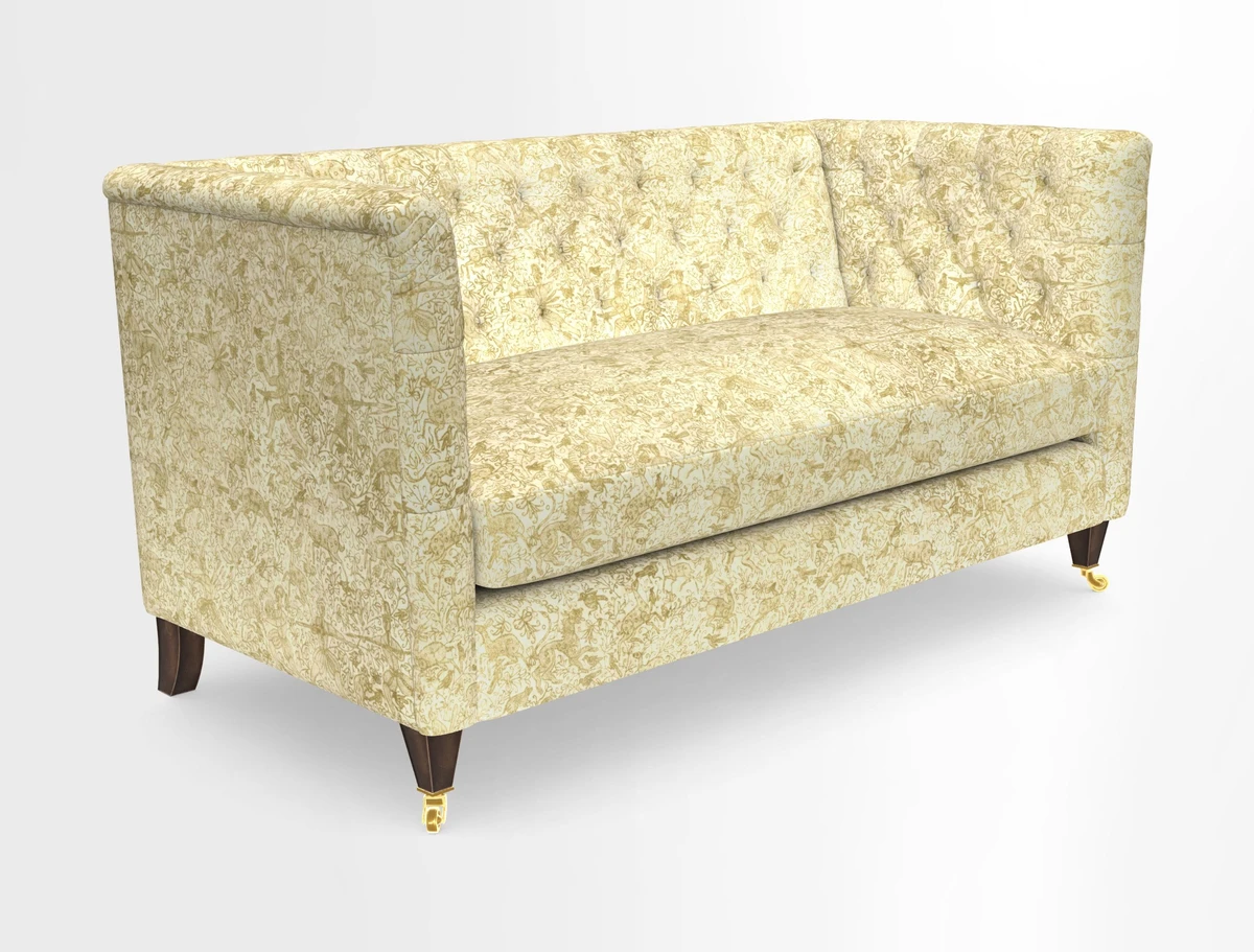 Holt Sofa in Cloth 22 Grand Teton Jade Seat in Cloth 22 Cedar Breaks Jade