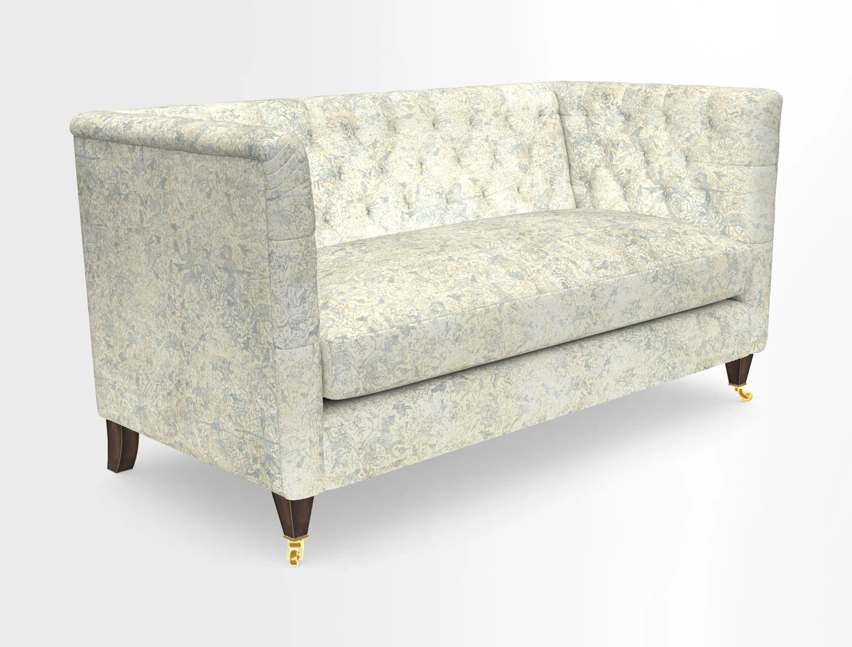 Holt Sofa in Cloth 22 Grand Teton Jade Seat in Cloth 22 Cedar Breaks Jade