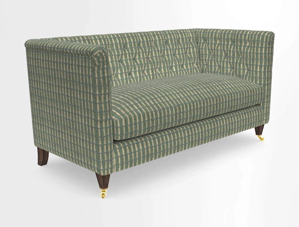 Holt Sofa in Cloth 22 Grand Teton Jade Seat in Cloth 22 Cedar Breaks Jade