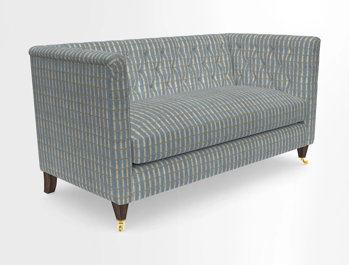 Holt Sofa in Cloth 22 Grand Teton Jade Seat in Cloth 22 Cedar Breaks Jade