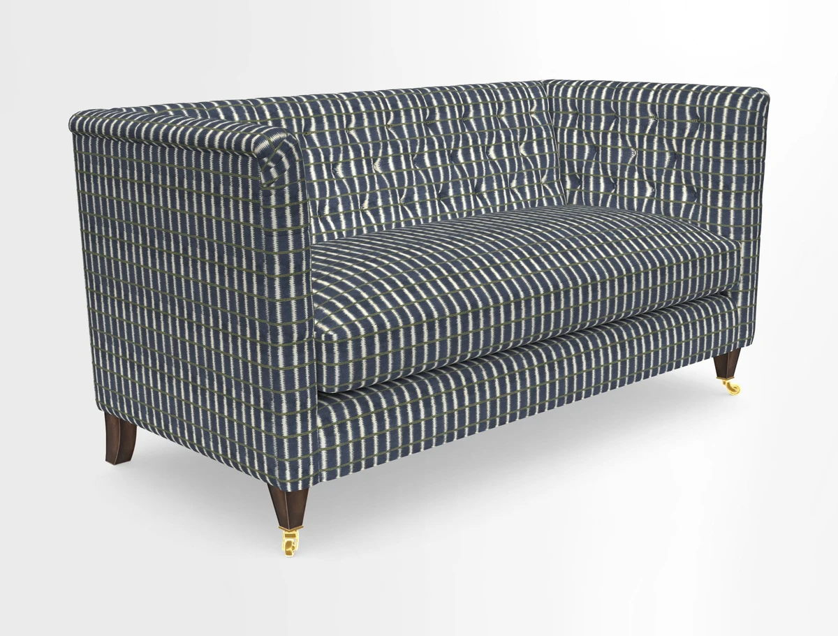 Holt Sofa in Cloth 22 Grand Teton Jade Seat in Cloth 22 Cedar Breaks Jade