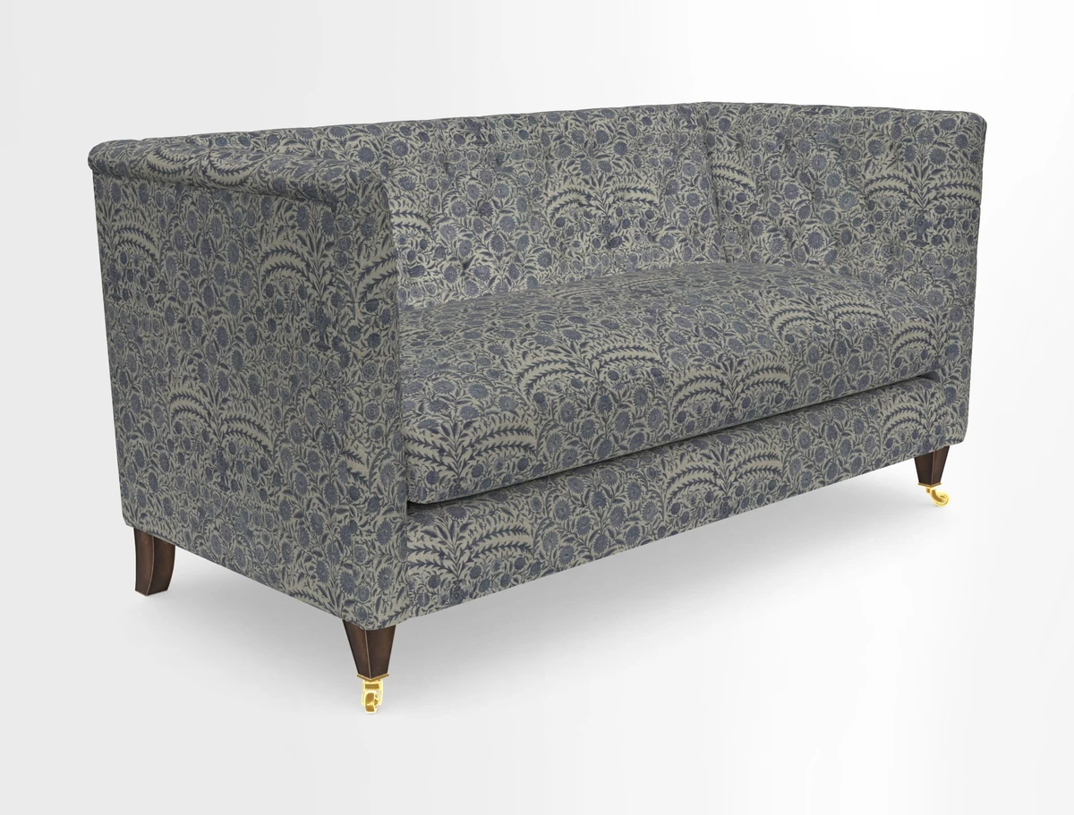 Holt Sofa in Cloth 22 Grand Teton Jade Seat in Cloth 22 Cedar Breaks Jade