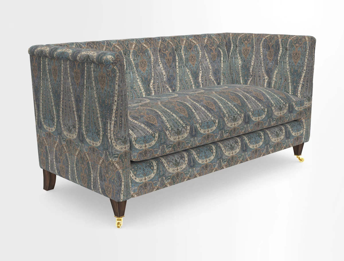 Holt Sofa in Cloth 22 Grand Teton Jade Seat in Cloth 22 Cedar Breaks Jade
