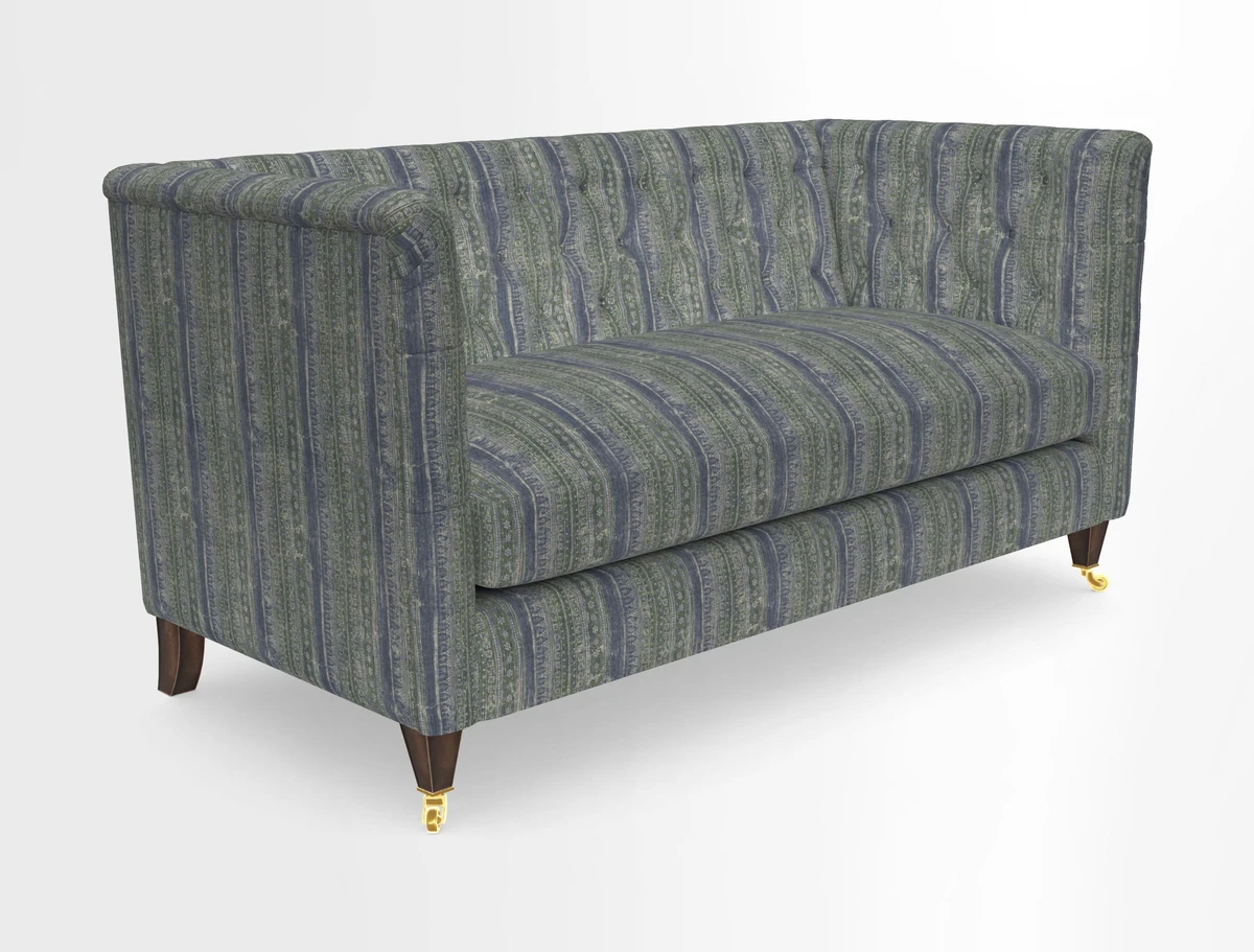 Holt Sofa in Cloth 22 Grand Teton Jade Seat in Cloth 22 Cedar Breaks Jade