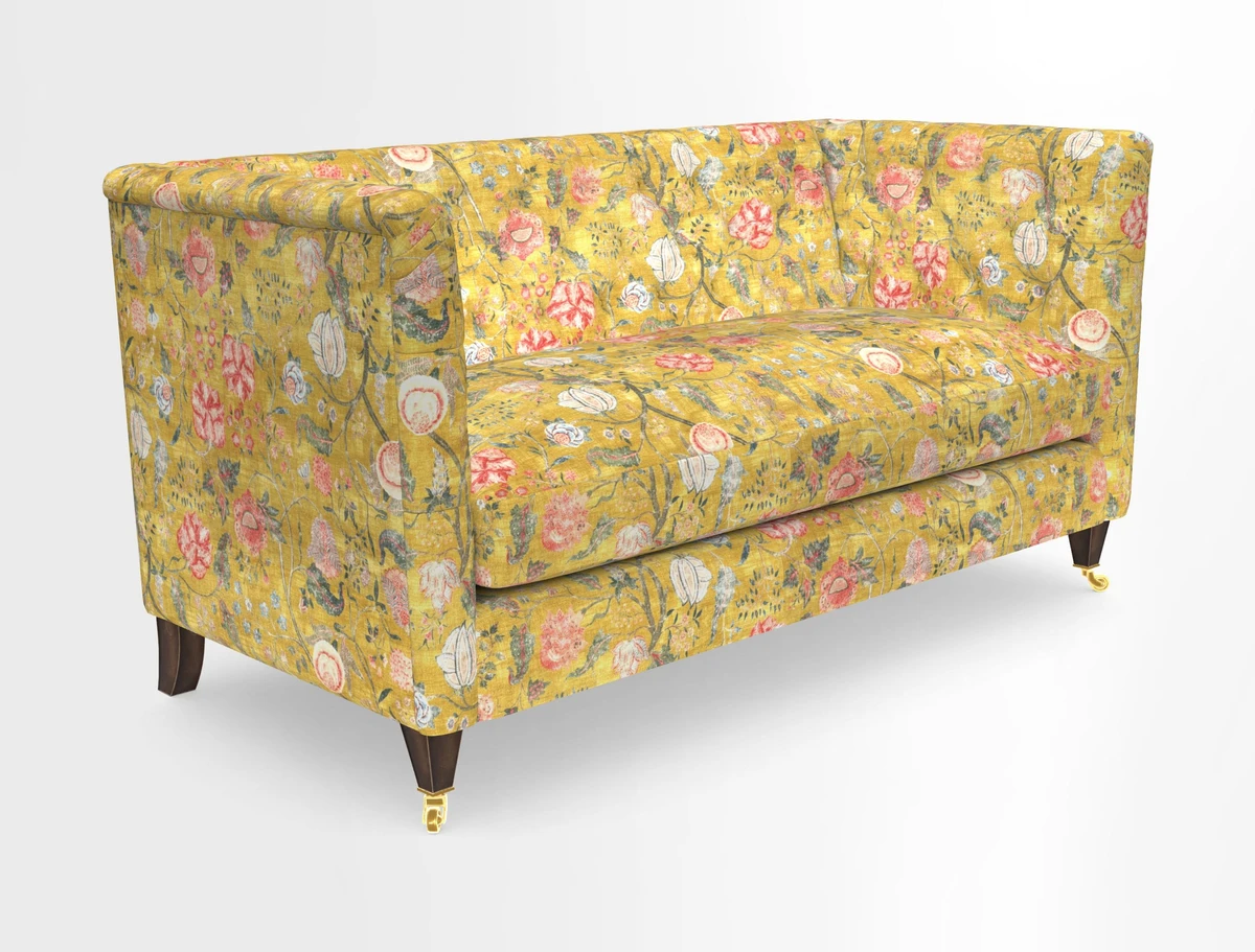Holt Sofa in Cloth 22 Grand Teton Jade Seat in Cloth 22 Cedar Breaks Jade