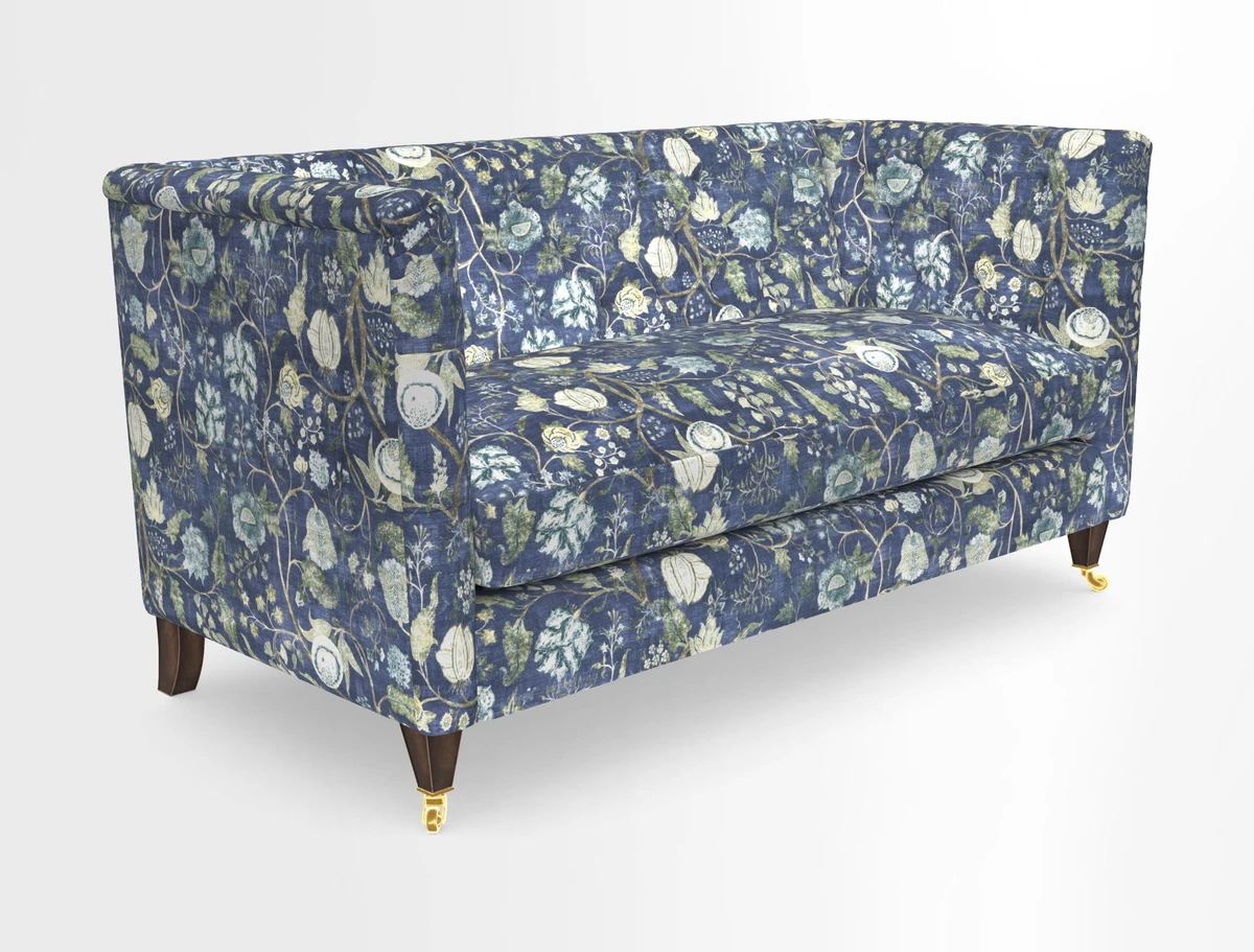 Holt Sofa in Cloth 22 Grand Teton Jade Seat in Cloth 22 Cedar Breaks Jade