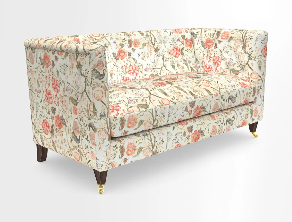 Holt Sofa in Cloth 22 Grand Teton Jade Seat in Cloth 22 Cedar Breaks Jade