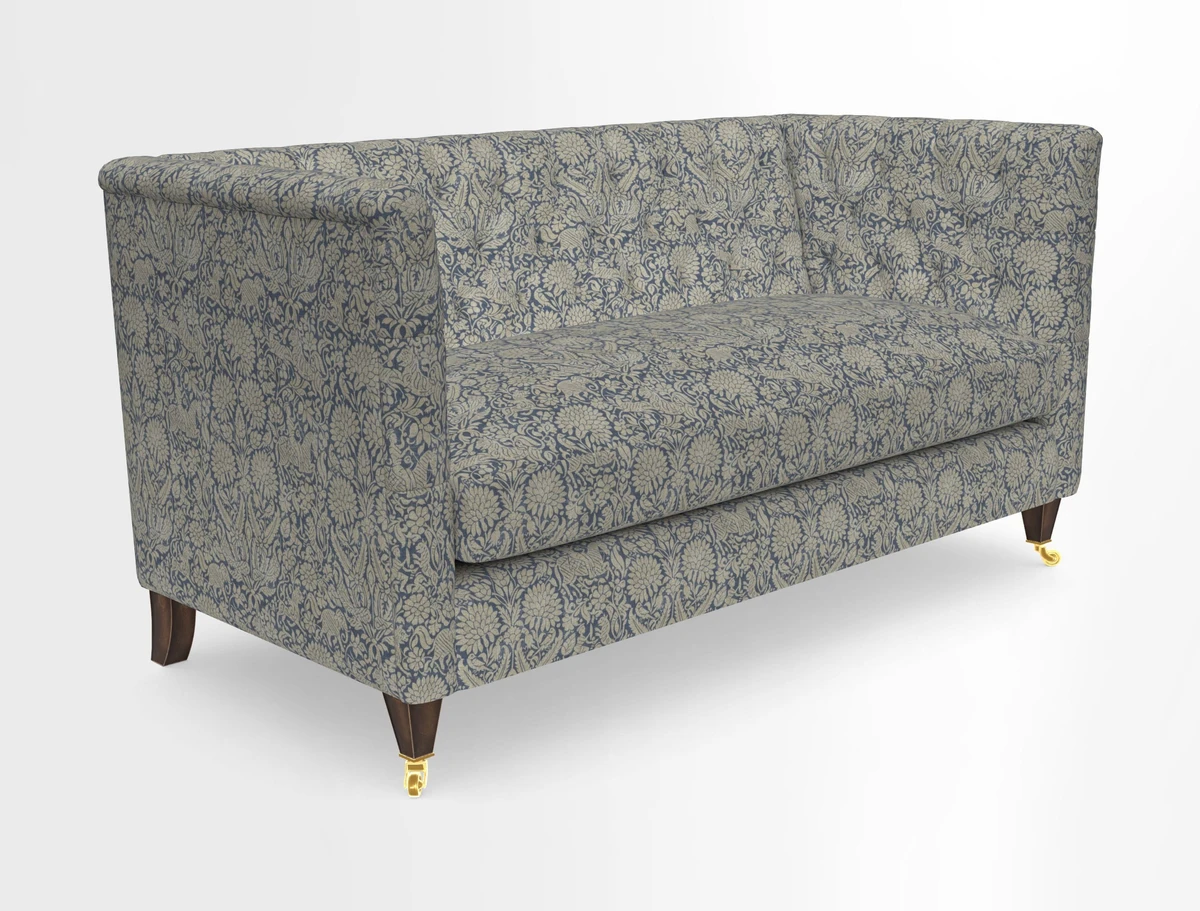 Holt Sofa in Cloth 22 Grand Teton Jade Seat in Cloth 22 Cedar Breaks Jade