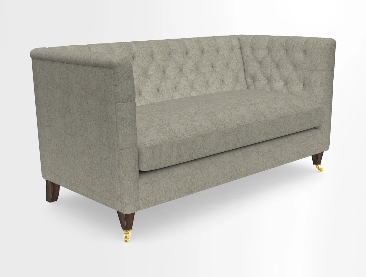Holt Sofa in Cloth 22 Grand Teton Jade Seat in Cloth 22 Cedar Breaks Jade
