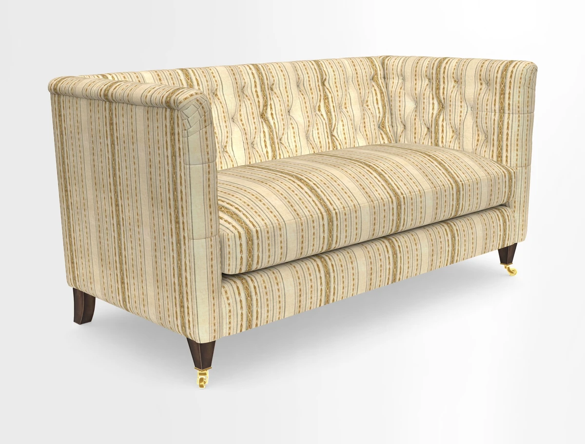 Holt Sofa in Cloth 22 Grand Teton Jade Seat in Cloth 22 Cedar Breaks Jade