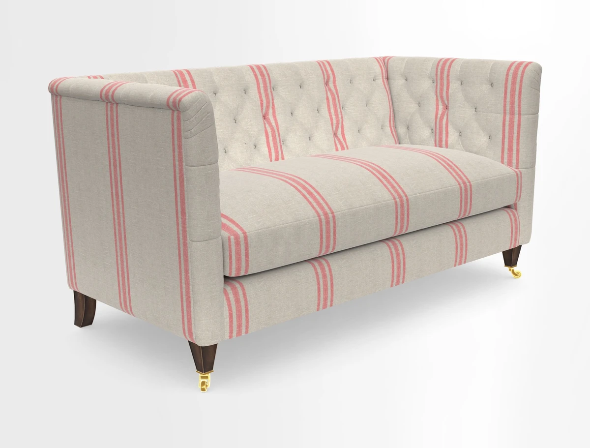 Holt Sofa in Cloth 22 Grand Teton Jade Seat in Cloth 22 Cedar Breaks Jade
