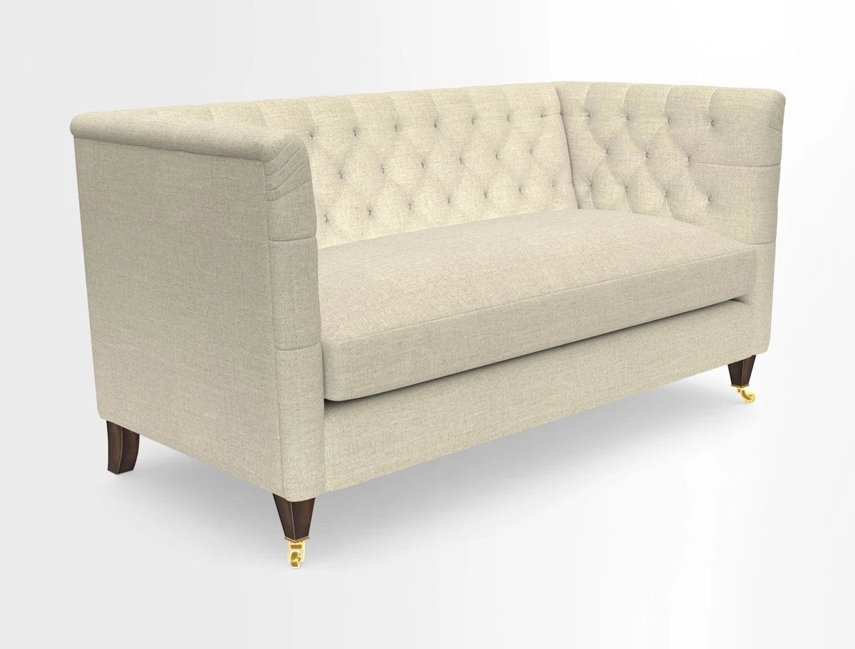 Holt Sofa in Cloth 22 Grand Teton Jade Seat in Cloth 22 Cedar Breaks Jade