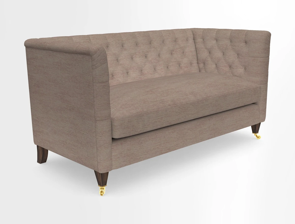 Holt Sofa in Cloth 22 Grand Teton Jade Seat in Cloth 22 Cedar Breaks Jade