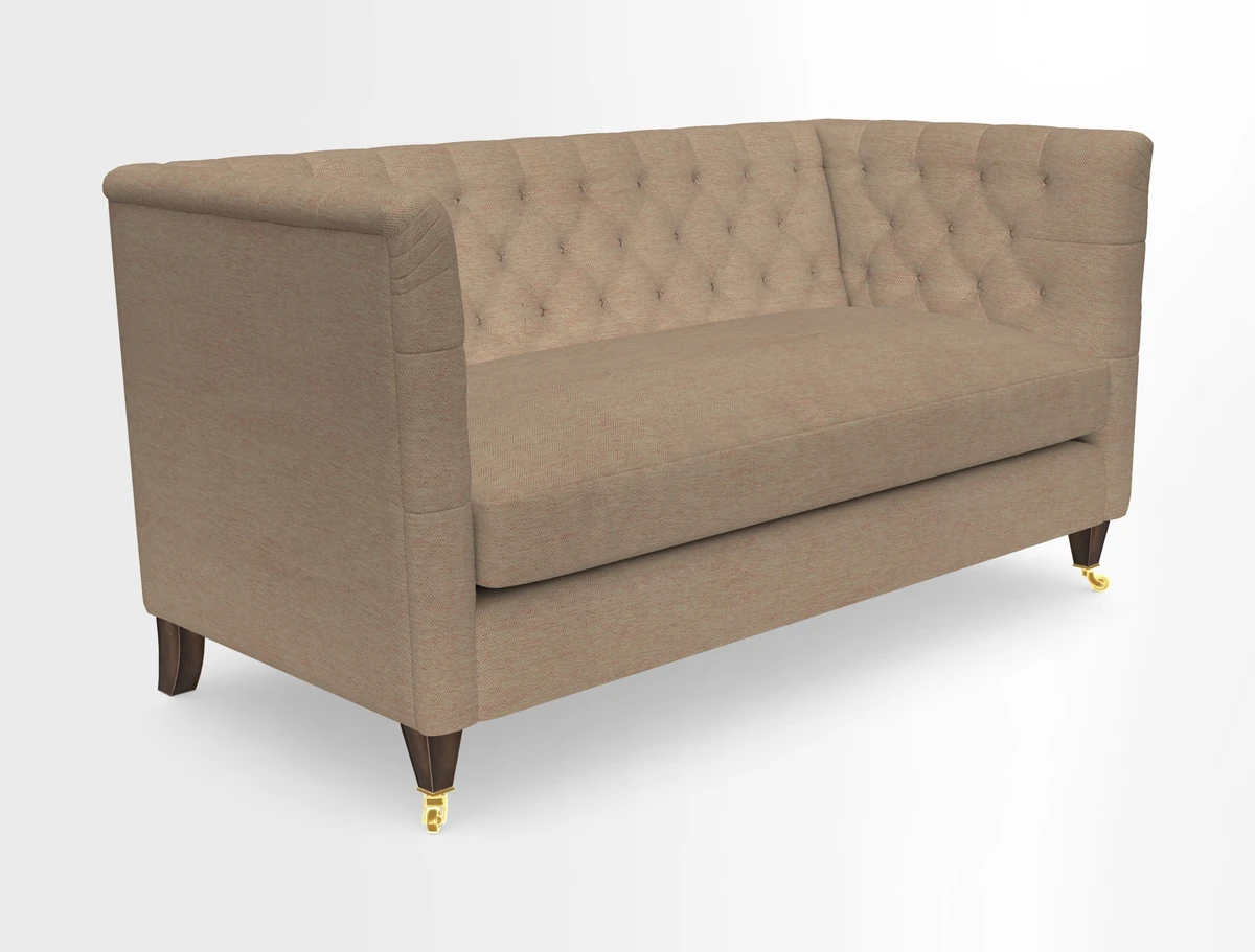 Holt Sofa in Cloth 22 Grand Teton Jade Seat in Cloth 22 Cedar Breaks Jade