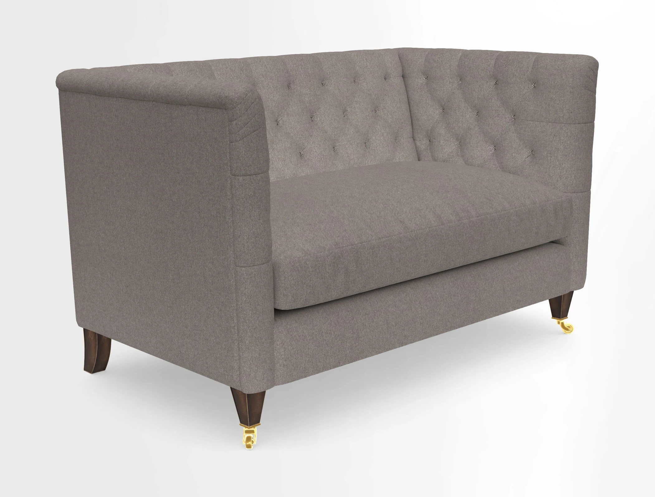 Holt 2 Seater Sofa in Cloth 22 Grand Teton Jade Seat in Cloth 22 Cedar Breaks Jade