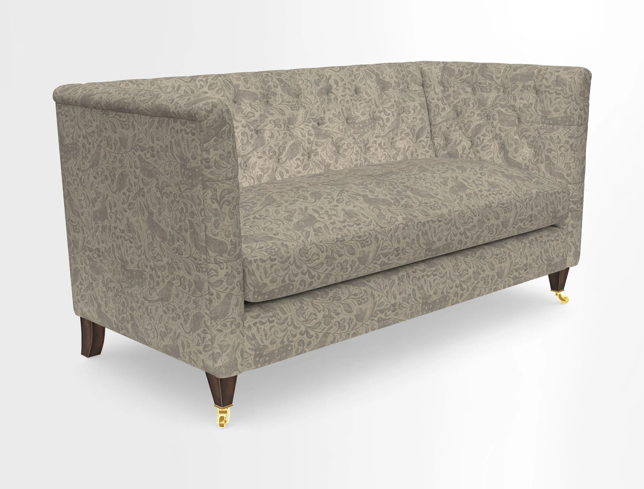 Holt Sofa in Cloth 22 Grand Teton Jade Seat in Cloth 22 Cedar Breaks Jade