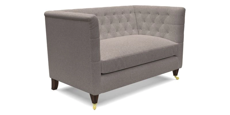 Holt 2 Seater Sofa in Cloth 22 Grand Teton Jade Seat in Cloth 22 Cedar Breaks Jade