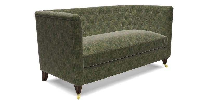 Holt Sofa in Cloth 22 Grand Teton Jade Seat in Cloth 22 Cedar Breaks Jade