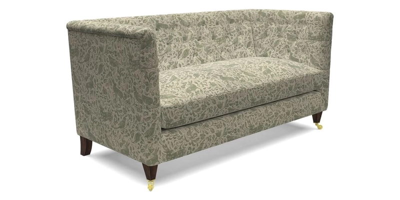 Holt Sofa in Cloth 22 Grand Teton Jade Seat in Cloth 22 Cedar Breaks Jade