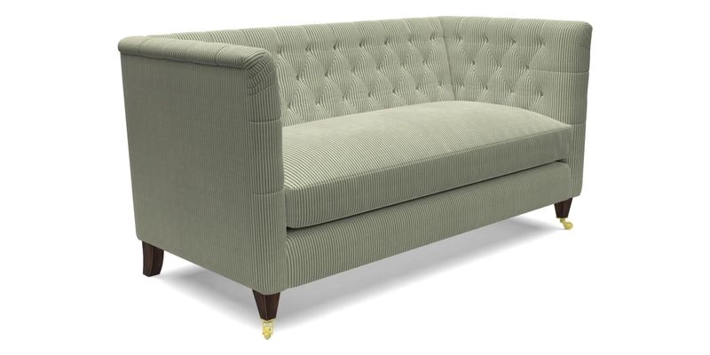 Holt Sofa in Cloth 22 Grand Teton Jade Seat in Cloth 22 Cedar Breaks Jade