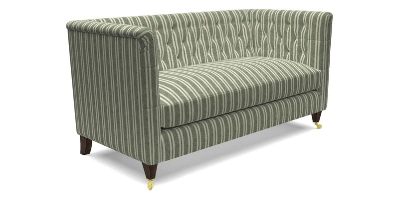 Holt Sofa in Cloth 22 Grand Teton Jade Seat in Cloth 22 Cedar Breaks Jade