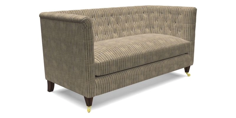 Holt Sofa in Cloth 22 Grand Teton Jade Seat in Cloth 22 Cedar Breaks Jade