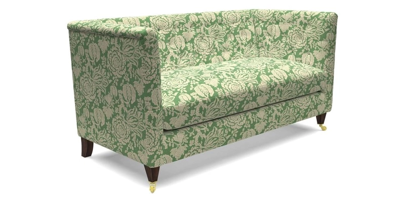 Holt Sofa in Cloth 22 Grand Teton Jade Seat in Cloth 22 Cedar Breaks Jade