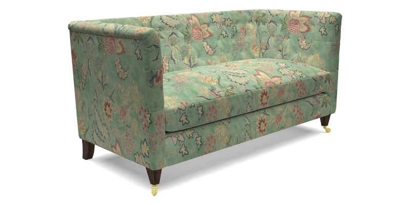 Holt Sofa in Cloth 22 Grand Teton Jade Seat in Cloth 22 Cedar Breaks Jade
