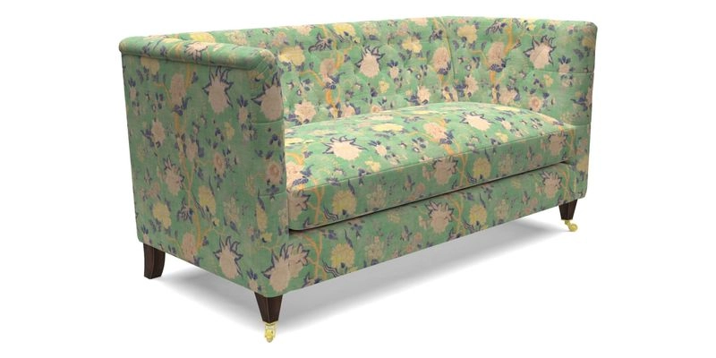 Holt Sofa in Cloth 22 Grand Teton Jade Seat in Cloth 22 Cedar Breaks Jade