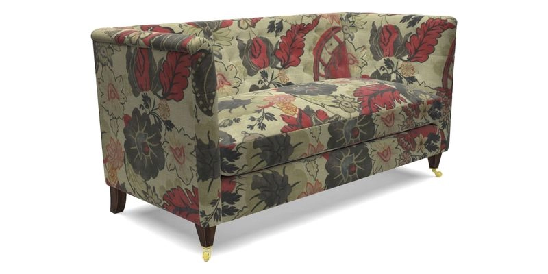 Holt Sofa in Cloth 22 Grand Teton Jade Seat in Cloth 22 Cedar Breaks Jade