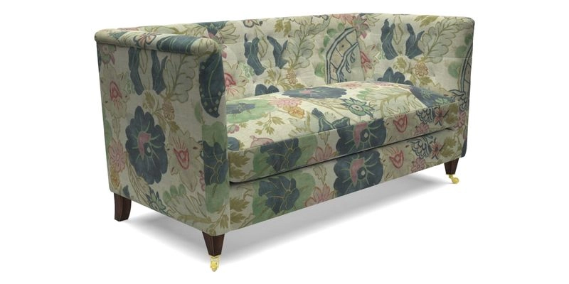 Holt Sofa in Cloth 22 Grand Teton Jade Seat in Cloth 22 Cedar Breaks Jade