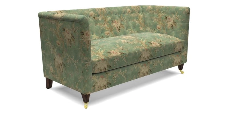 Holt Sofa in Cloth 22 Grand Teton Jade Seat in Cloth 22 Cedar Breaks Jade