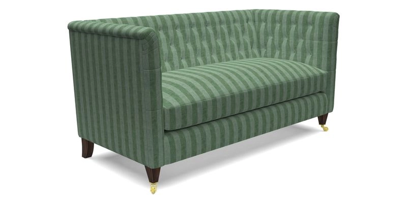 Holt Sofa in Cloth 22 Grand Teton Jade Seat in Cloth 22 Cedar Breaks Jade