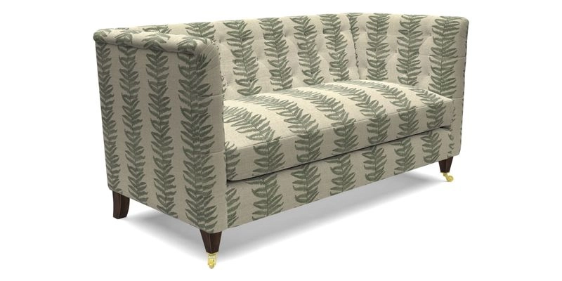 Holt Sofa in Cloth 22 Grand Teton Jade Seat in Cloth 22 Cedar Breaks Jade