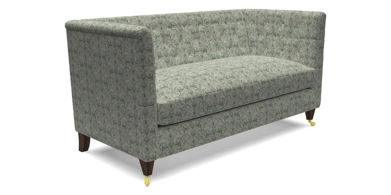 Holt Sofa in Cloth 22 Grand Teton Jade Seat in Cloth 22 Cedar Breaks Jade