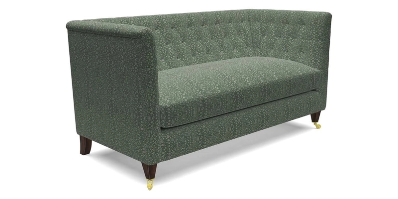 Holt Sofa in Cloth 22 Grand Teton Jade Seat in Cloth 22 Cedar Breaks Jade