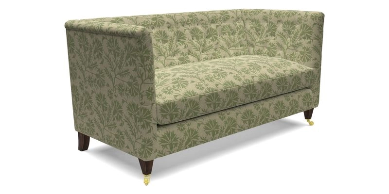 Holt Sofa in Cloth 22 Grand Teton Jade Seat in Cloth 22 Cedar Breaks Jade
