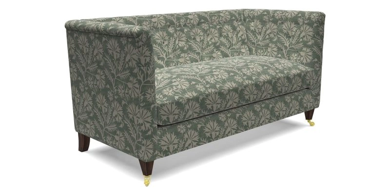 Holt Sofa in Cloth 22 Grand Teton Jade Seat in Cloth 22 Cedar Breaks Jade