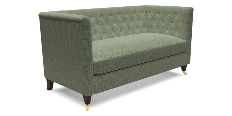 Holt Sofa in Cloth 22 Grand Teton Jade Seat in Cloth 22 Cedar Breaks Jade