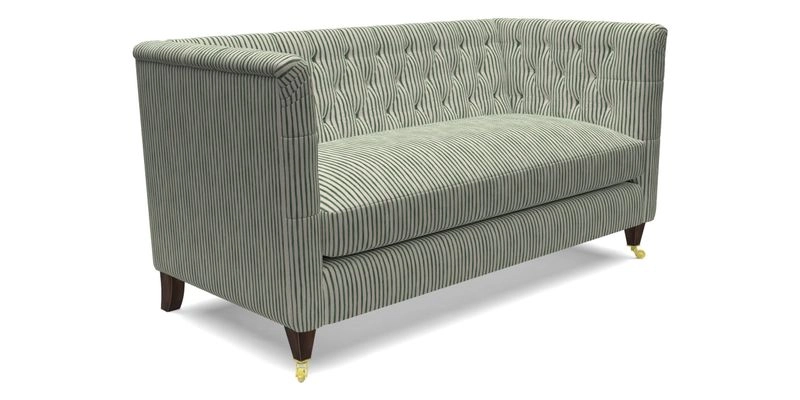 Holt Sofa in Cloth 22 Grand Teton Jade Seat in Cloth 22 Cedar Breaks Jade
