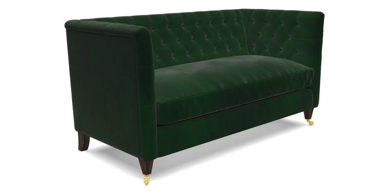 Holt Sofa in Cloth 22 Grand Teton Jade Seat in Cloth 22 Cedar Breaks Jade