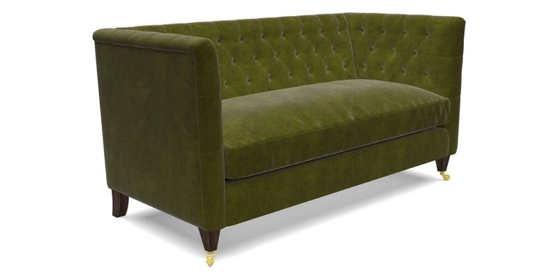 Holt Sofa in Cloth 22 Grand Teton Jade Seat in Cloth 22 Cedar Breaks Jade