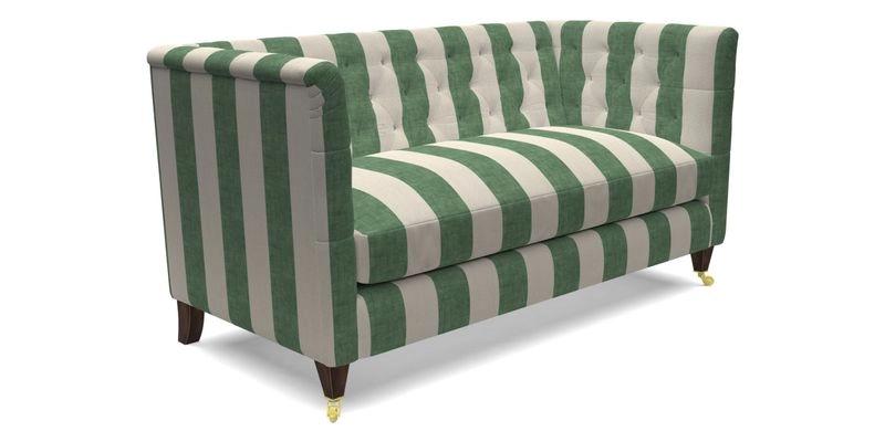 Holt Sofa in Cloth 22 Grand Teton Jade Seat in Cloth 22 Cedar Breaks Jade