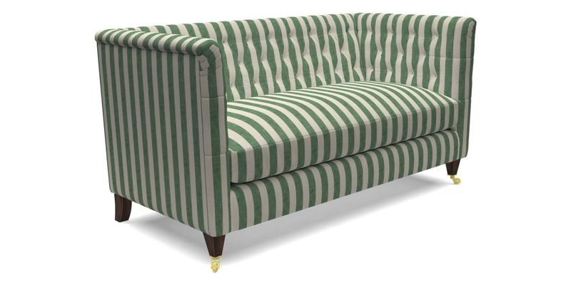 Holt Sofa in Cloth 22 Grand Teton Jade Seat in Cloth 22 Cedar Breaks Jade