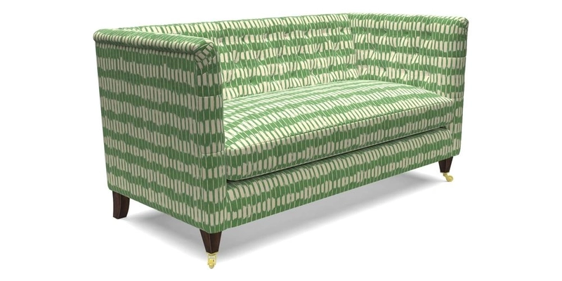 Holt Sofa in Cloth 22 Grand Teton Jade Seat in Cloth 22 Cedar Breaks Jade