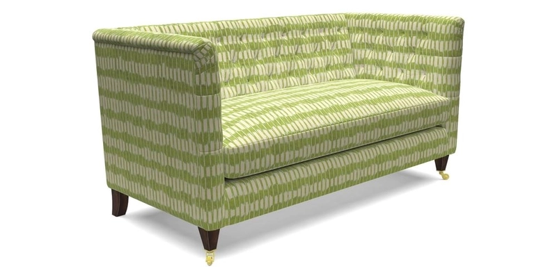 Holt Sofa in Cloth 22 Grand Teton Jade Seat in Cloth 22 Cedar Breaks Jade