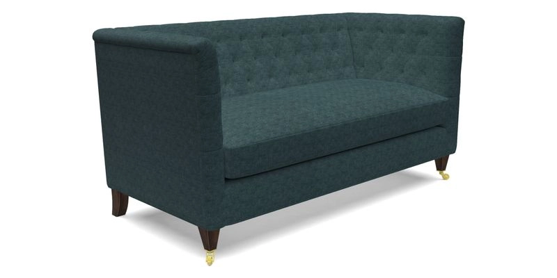 Holt Sofa in Cloth 22 Grand Teton Jade Seat in Cloth 22 Cedar Breaks Jade