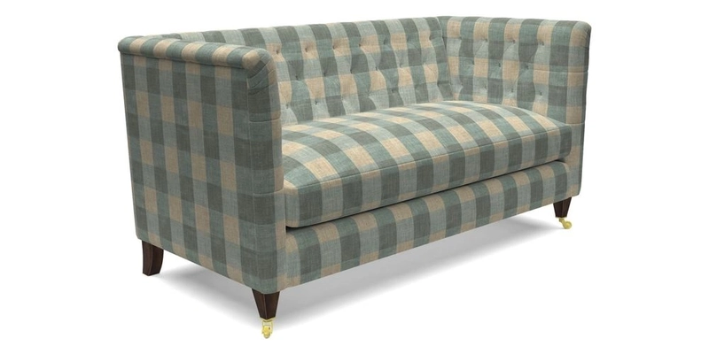 Holt Sofa in Cloth 22 Grand Teton Jade Seat in Cloth 22 Cedar Breaks Jade