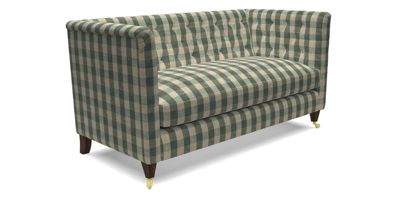 Holt Sofa in Cloth 22 Grand Teton Jade Seat in Cloth 22 Cedar Breaks Jade